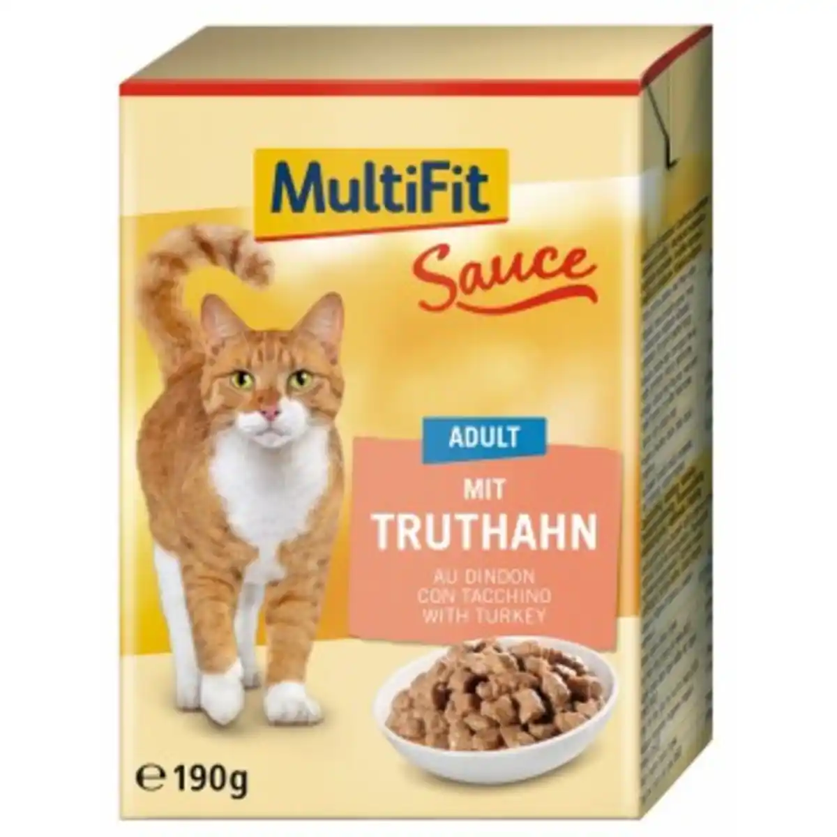 Bild 1 von MultiFit Adult in Sauce 12x190g Truthahn