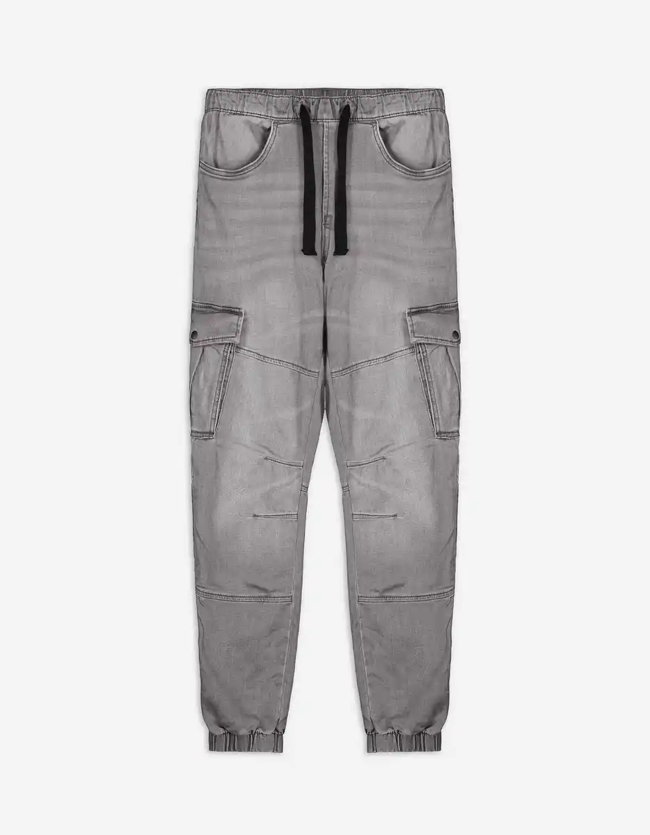 Bild 1 von Herren Cargohose - Straight Fit - grau