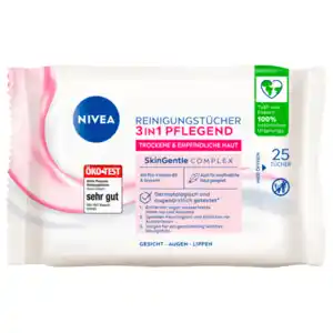 NIVEA Pflegende Reinigungstücher 25 Stück