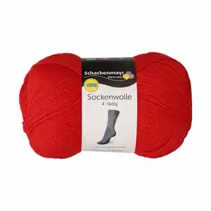 Sockenwolle SMX 100g rot