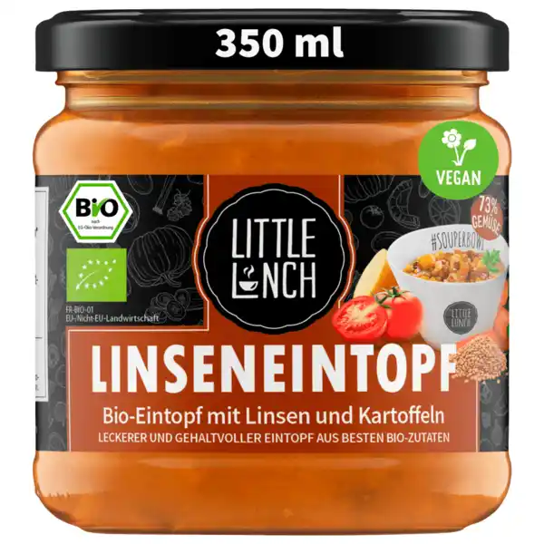 Bild 1 von Little Lunch Bio Linseneintopf 350ml