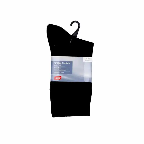 Bild 1 von Socken unisex 3er Gr.35-38 schwarz 2.8 KODi basic