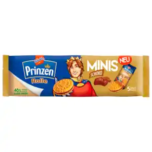 De Beukelaer Prinzen Rolle Minis Schoko 187,5g