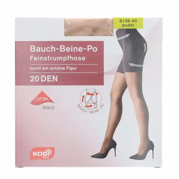 Bild 1 von Bodyshap. Strumpfh. 20den 36-40 Puder 4.01 KODi basic