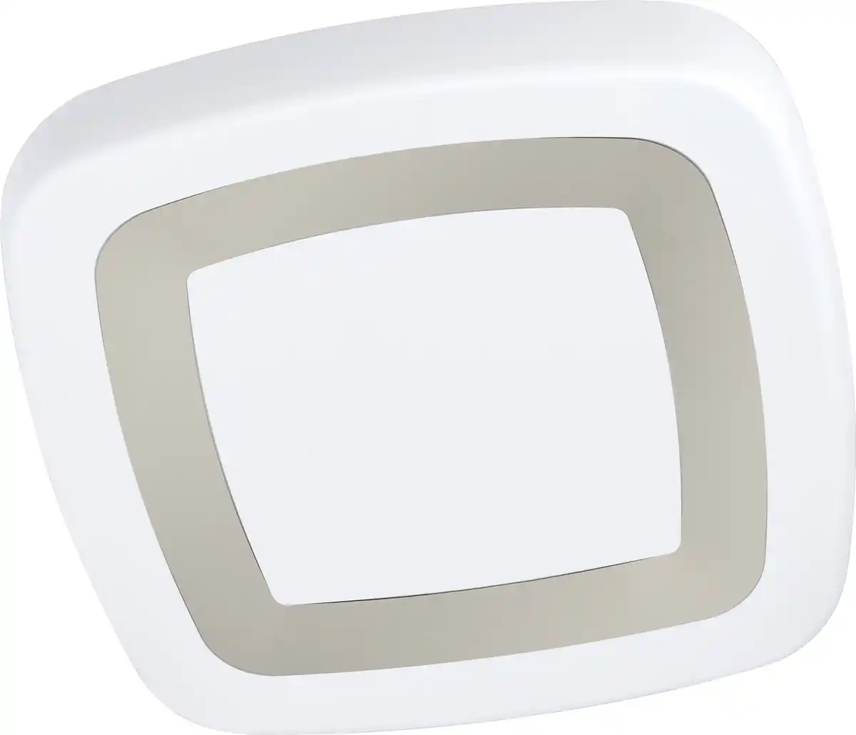 Bild 1 von Eglo LED Deckenleuchte Ruidera weiß silber 48 x 48 cm