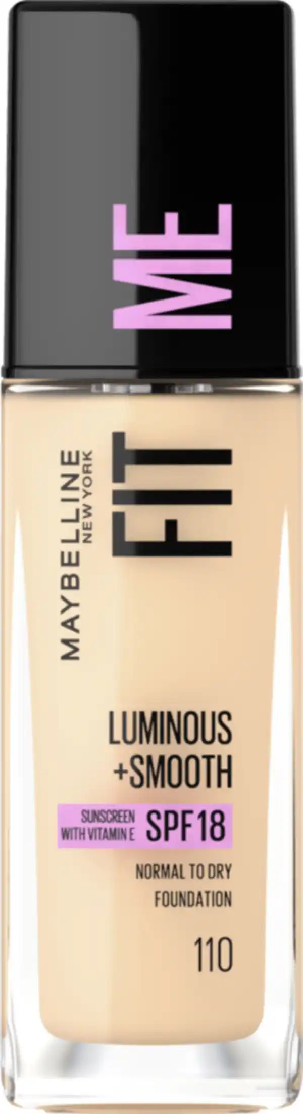 Bild 1 von Maybelline New York Fit Me! Liquid Make-Up Nr. 110 Porcelain, 30 ml