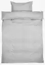 Bild 1 von Satin-Bettwäsche NELL 155x220 hellgrau
