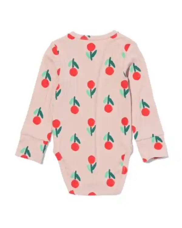 Bild 4 von Strampler aus Bambus rosa