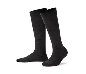 1 Paar Kniestrümpfe mit Merinowolle