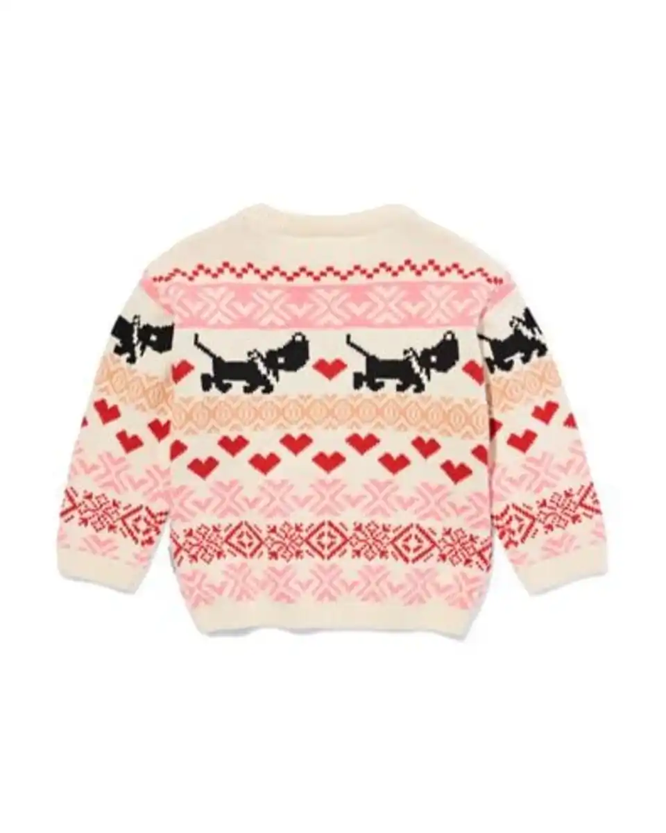 Bild 4 von Kinderpullover gestrickt Takkie ecru