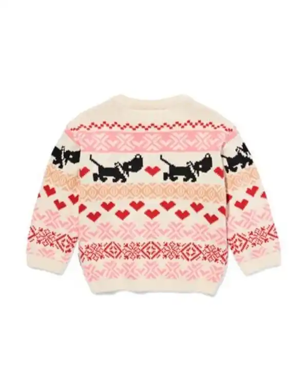 Bild 4 von Kinderpullover gestrickt Takkie ecru