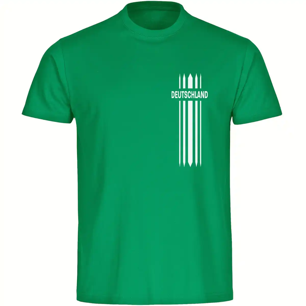 Bild 1 von multifanshop® Herren T-Shirt - Deutschland - Streifen - Druck weiß