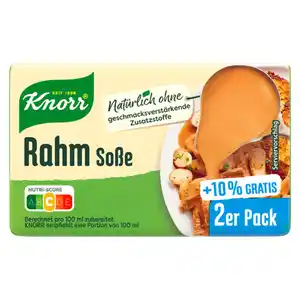 2 x Knorr Rahm Soße, 2er Pack