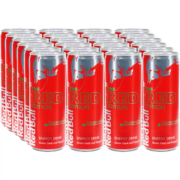 Bild 1 von Red Bull Red-Edition, 24er Pack zzgl. Pfand