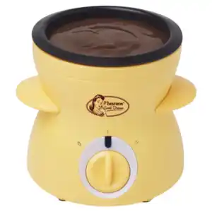 Mini Schoko-Fondue, gelb