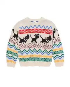 Takkie Kinderpullover gestrickt bunt