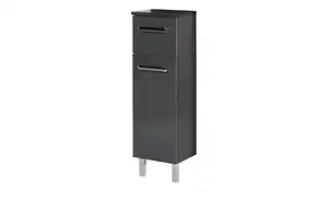 Badschrank  Murau ¦ grau ¦ Maße (cm): B: 25 H: 81 T: 20 Badezimmer > Badschränke > Bad-Unterschränke - Sconto