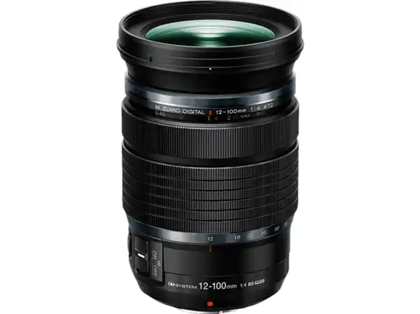 Bild 1 von OM SYSTEM M. Zuiko Digital ED 12-100 mm F4 is Pro Objektiv, geeignet für alle MFT-Kameras 12 - 100 f./4.0 (Weitwinkel Objektiv Micro-Four-Thirds, Schwarz), Schwarz