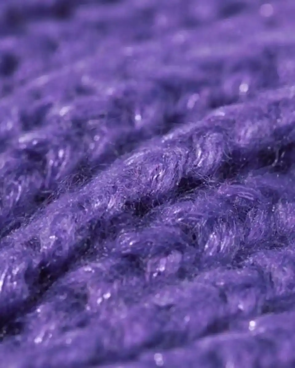 Bild 3 von Kinderpullover mit Wollanteil violett