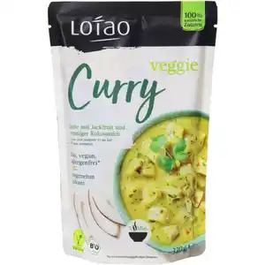 Lotao 2 x BIO Veggie Curry mit Jackfruit