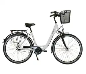 HAWK Bikes Fahrrad »City Wave Deluxe Plus«, weiß, 26 Zoll, 44-cm-Rahmen