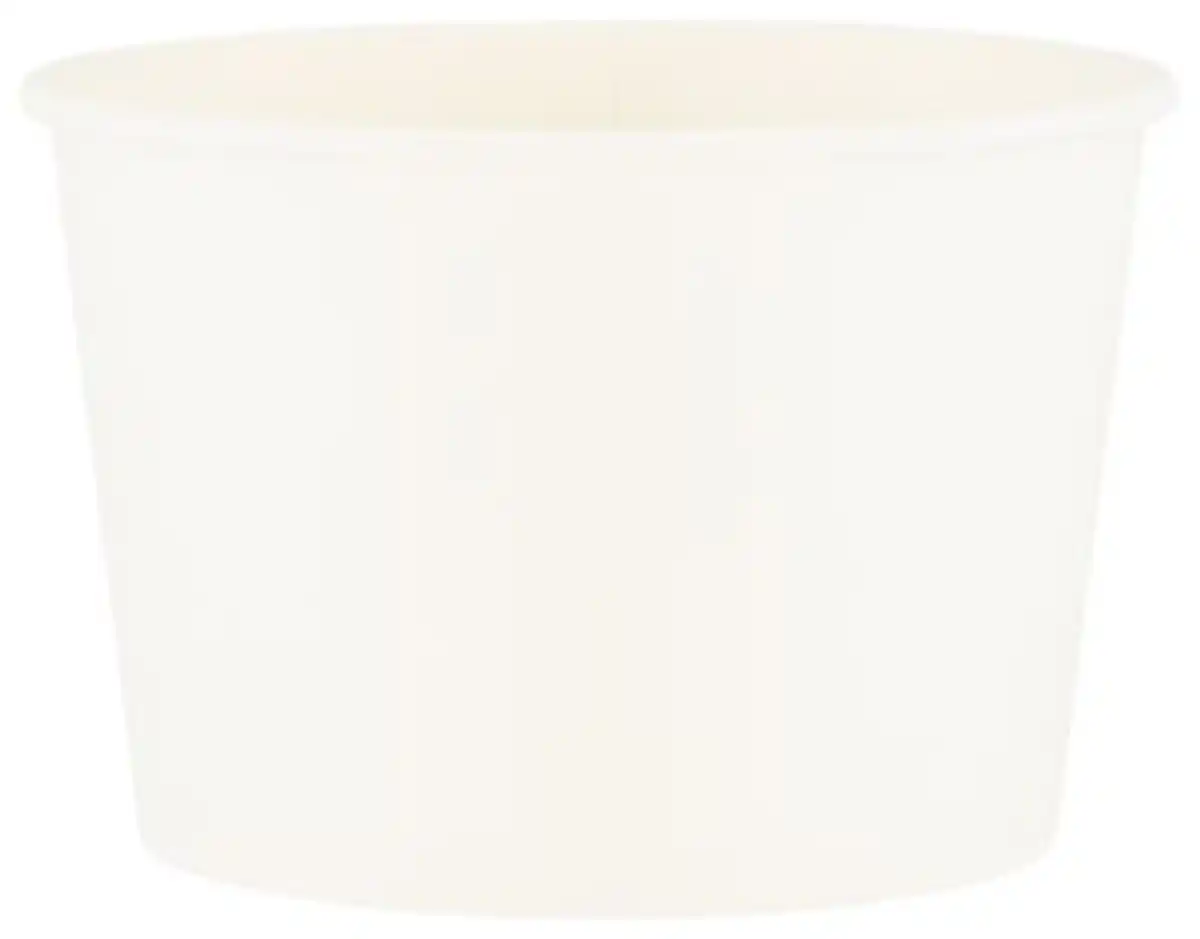 Bild 2 von 10er-Pack Pappschalen, 550 ml, weiß