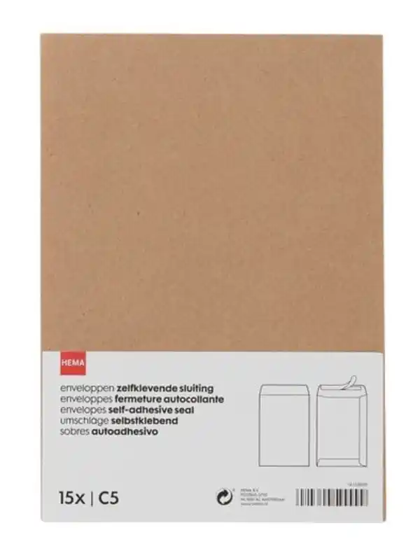 Bild 4 von 15er-Pack Briefumschläge, C5