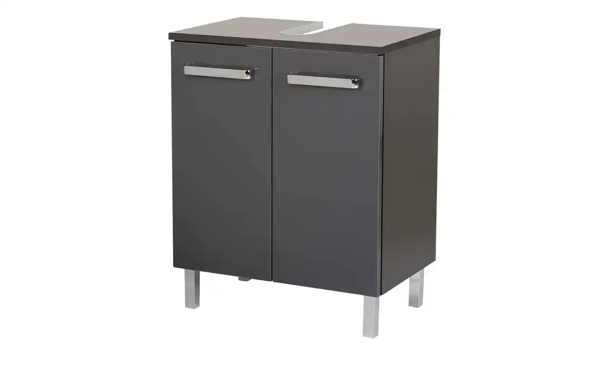 Bild 1 von Waschbeckenunterschrank  Murau ¦ grau ¦ Maße (cm): B: 50 H: 62 T: 33 Badezimmer > Badschränke > Waschbeckenunterschränke - Sconto