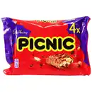 Bild 1 von Cadbury Picnic Schokoriegel, 4er Pack