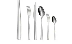 KHG Besteckset, 60-teilig  "760" ¦ silber ¦ Edelstahl Geschirr & Besteck > Bestecksets - Sconto