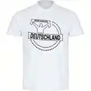 Bild 1 von multifanshop® Herren T-Shirt - Deutschland - Meine Fankurve - Druck schwarz