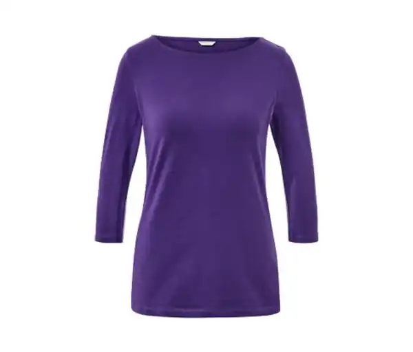 Bild 1 von Shirt mit 3/4-Arm, lila