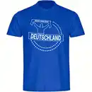 Bild 1 von multifanshop® Herren T-Shirt - Deutschland - Meine Fankurve - Druck weiß