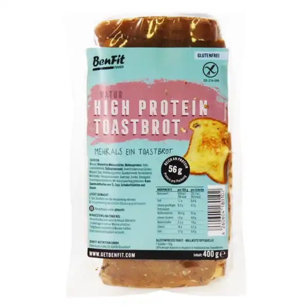 Bild 1 von Benfit High-Protein Toastbrot