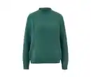 Bild 1 von Grobstrickpullover mit Stehkragen, grün