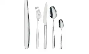 KHG Besteckset, 24-teilig  "711" ¦ silber ¦ Edelstahl Geschirr & Besteck > Bestecksets - Sconto