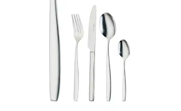 Bild 1 von KHG Besteckset, 24-teilig  "711" ¦ silber ¦ Edelstahl Geschirr & Besteck > Bestecksets - Sconto