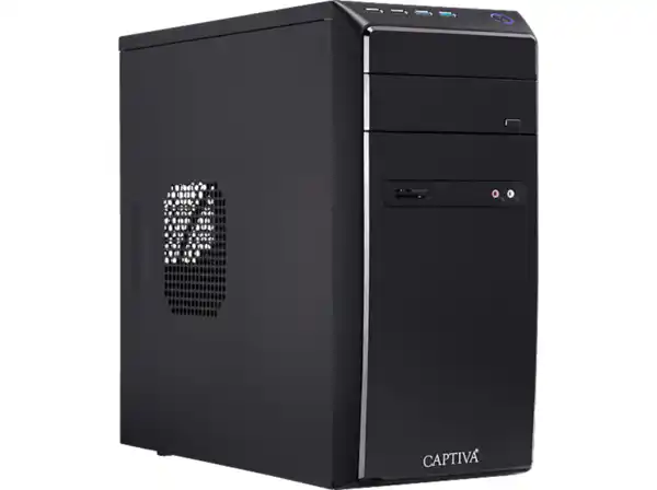 Bild 1 von CAPTIVA Power Starter I81-358, Business PC mit Intel® Core™ i5 14400 Prozessor, 16 GB RAM, 1 TB SSD, UHD 730, Windows 11 Home (64 Bit), Schwarz