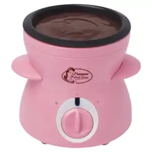 Mini Schoko-Fondue, pink