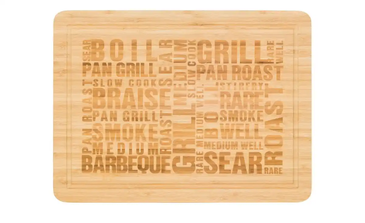Bild 1 von for friends Schneidebrett Bambus ¦ holzfarben ¦ Bambus ¦ Maße (cm): B: 30 H: 2 Küchenzubehör - Sconto