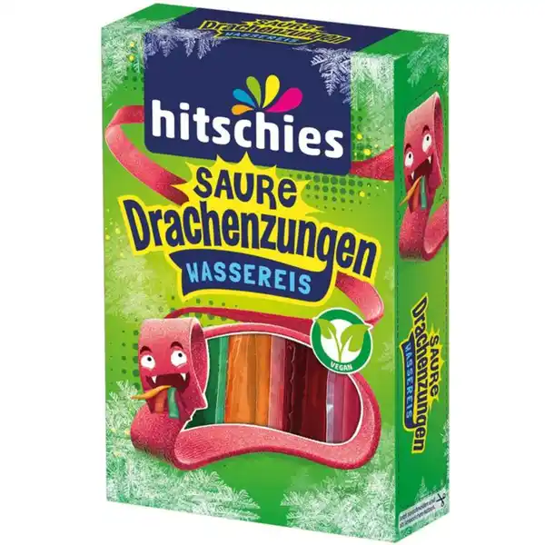 Bild 1 von Hitschler Hitschies Saure Drachenzungen Wassereis Bunt