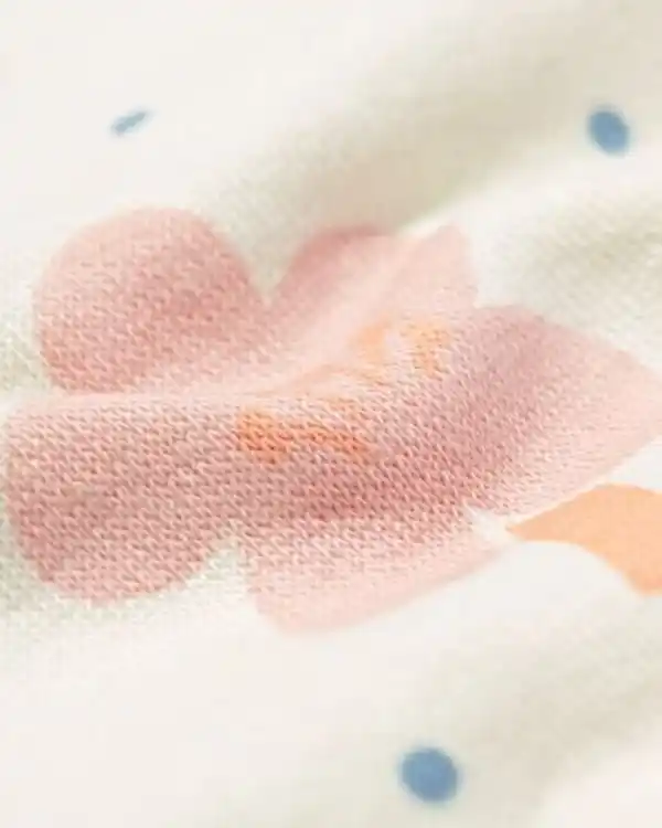 Bild 2 von Sweater für Neugeborene, Blumen eierschalenfarben