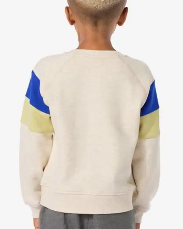 Bild 4 von Kinder-Sweatshirt eierschalenfarben