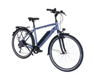 HAWK Bikes E-Bike Herren »e-Trekking Gent BAFANG«,  blau, 28 Zoll, 50-cm-Rahmen