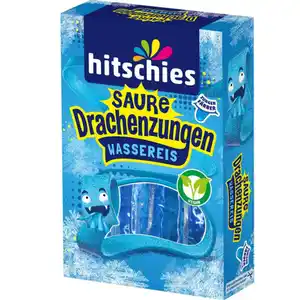 Hitschler Hitschies Saure Drachenzungen Wassereis Blau