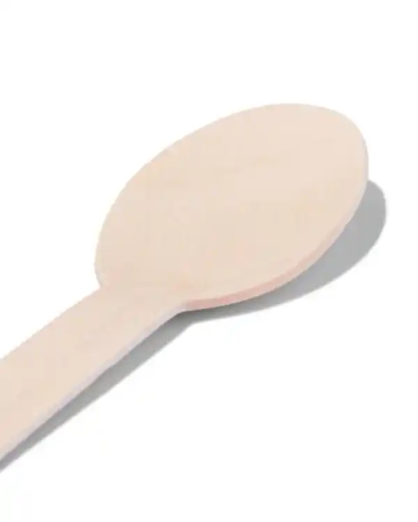 Bild 2 von 10er-Pack Einweglöffel, Holz