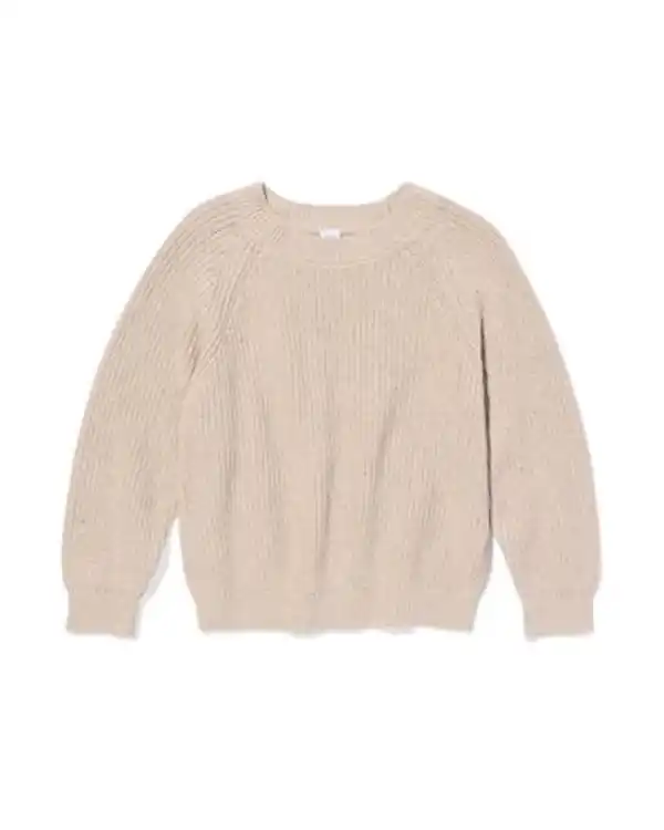 Bild 2 von Strickpullover, Beige eierschalenfarben