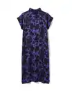 Bild 2 von Damenkleid Luna, Blumen blau