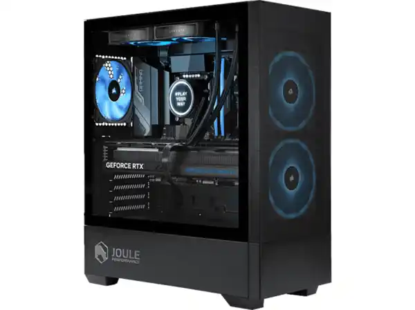 Bild 1 von JOULE PERFORMANCE Highend, Gaming PC mit AMD Ryzen™ 9 7950X3D Prozessor, 32 GB RAM, 1 TB SSD, NVIDIA GeForce RTX™ 4080 Super™, Windows 11 Home (64 Bit), Schwarz