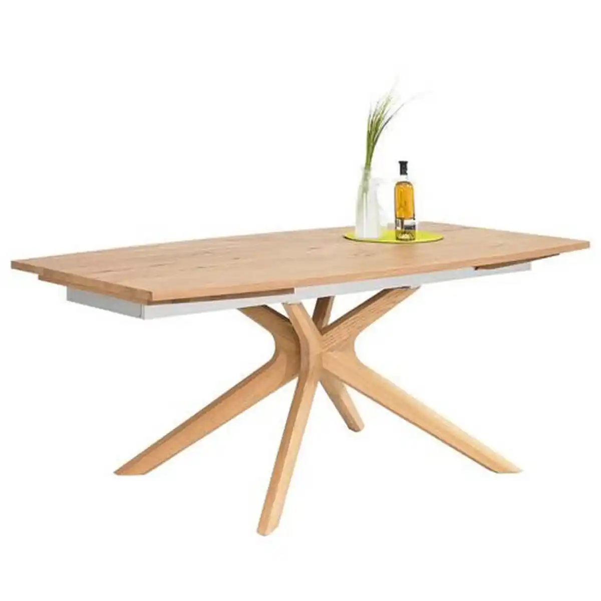 Bild 1 von Voglauer Esstisch, Eiche, Holz, Altholz, Eiche, furniert, massiv, bootsförmig, 100x76.5x180 cm, Goldenes M, Made in Austria, in verschiedenen Größen erhältlich, Esszimmer, Tische, Esstische